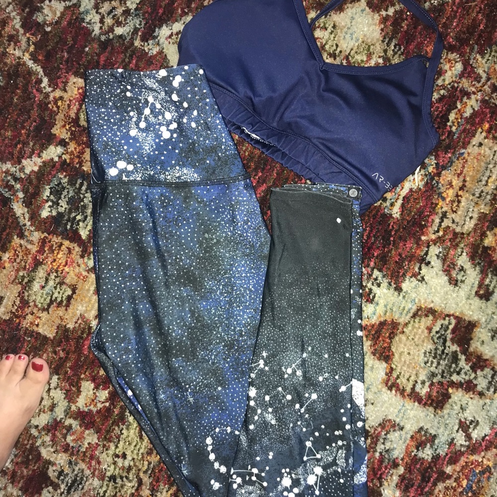 Celestial Sports Bra and Leggings